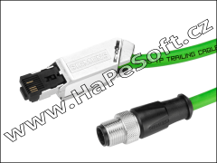 6XV1871-5Txxx, kabel Ethernet RJ45/M12, SIMATIC NET